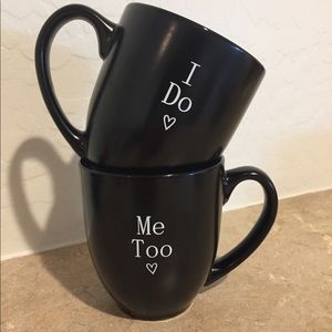 NWOT | Wedding Bride Groom Mr Mrs Mugs